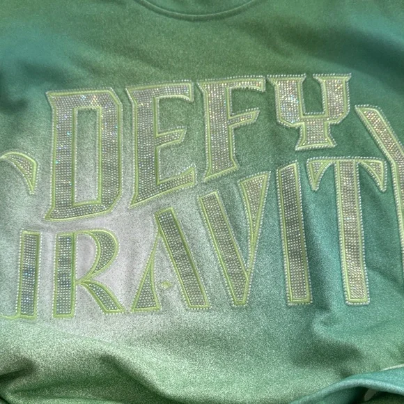 NWT QUEEN OF SPARKLES licensed defy gravity sweatshirt size XXL - Picture 3 of 5